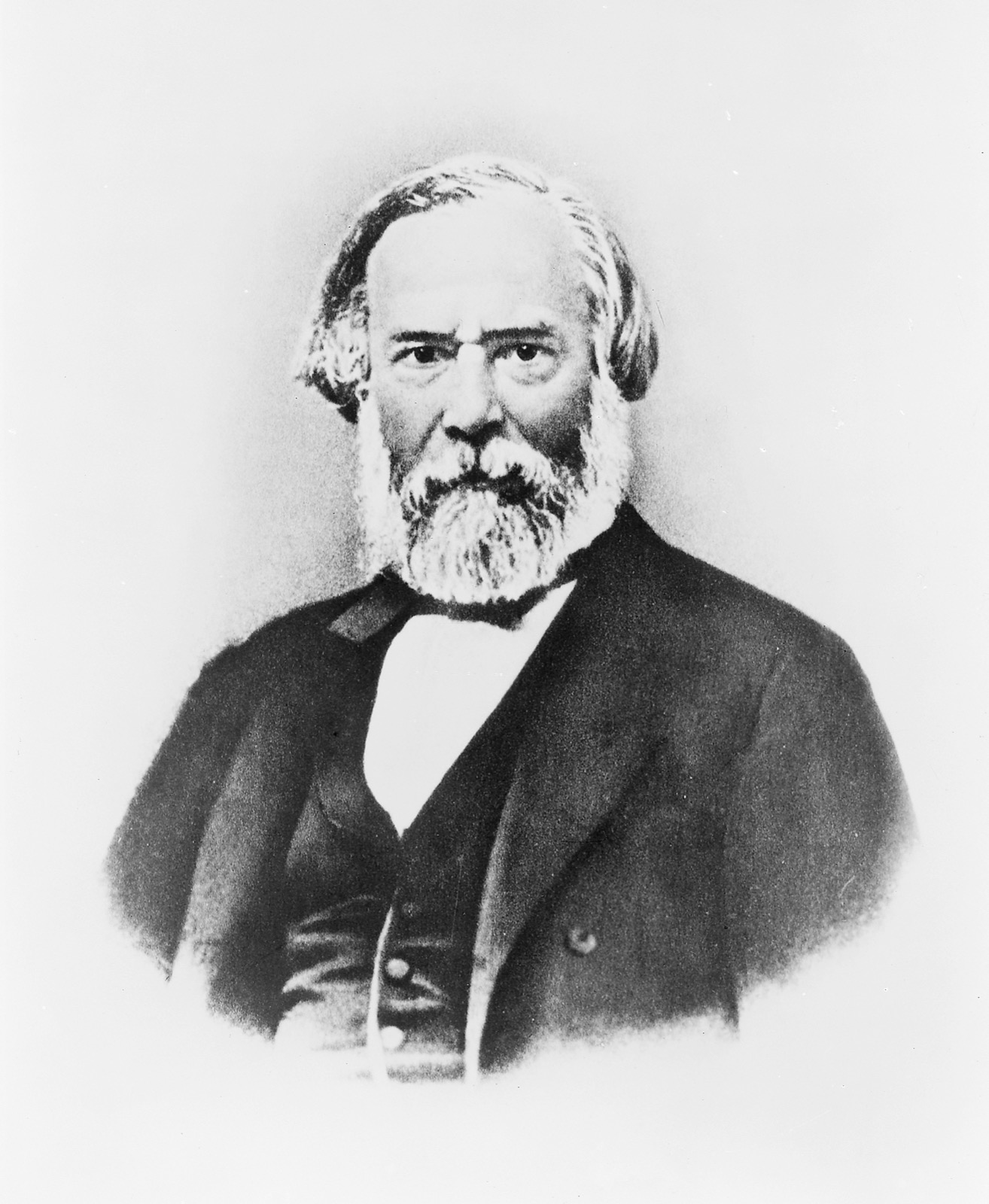 Half-length formal portrait of Charles-Édouard Brown-Séquard, facing three-quarters left